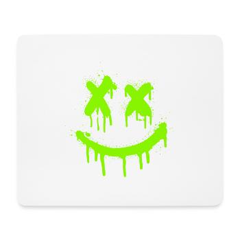 Smile - Mousepad (Querformat) - Weiß - Vorne