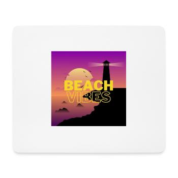 Beach 2 - Mousepad (Querformat) - Weiß - Vorne