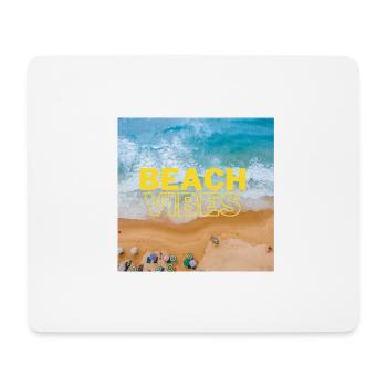 Beach - Mousepad (Querformat) - Weiß - Vorne