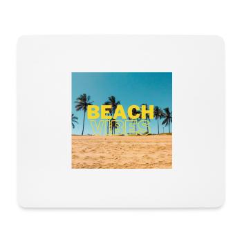 Beach 15 - Mousepad (Querformat) - Weiß - Vorne