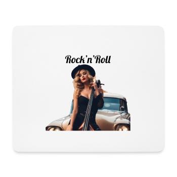 Pinup - Mouse Pad (horizontal) - white - Front