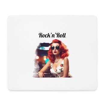 Pinup - Mouse Pad (horizontal) - white - Front