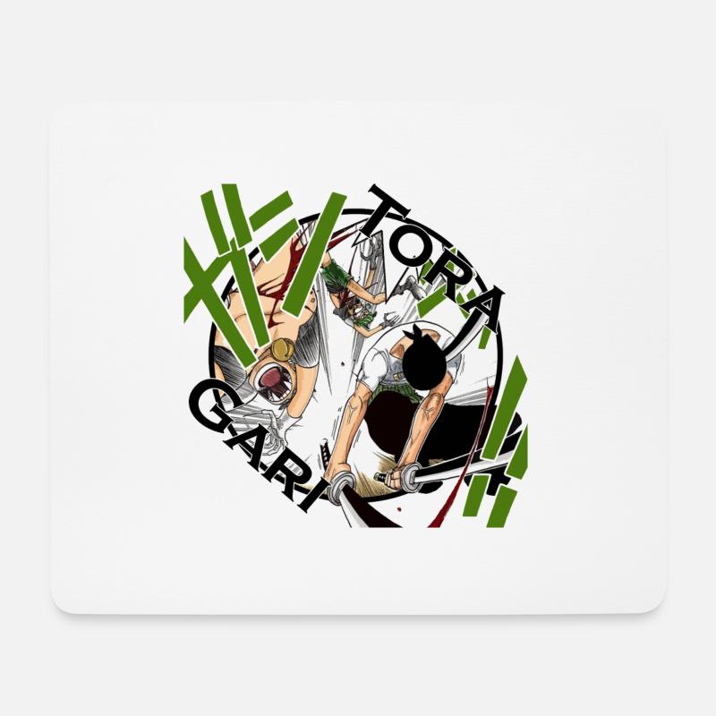 Lorenor Zorro - Mousepad (Querformat) - Weiß