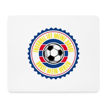 BASEL - Mousepad (Querformat) - Weiß - Vorne