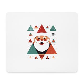 Père Noël Père Noël - Tapis de souris (format paysage) - blanc - Devant