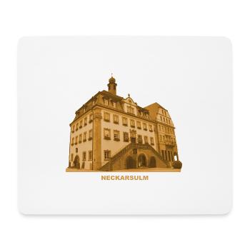 Neckarsulm Town Hall Baden-Württemberg Sulm Neckar - Mouse Pad (horizontal) - white - Front