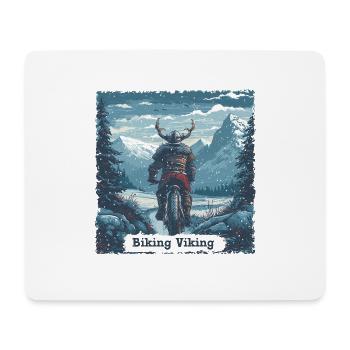 Biking Biking Verse 2 - Mouse Pad (horizontal) - white - Front