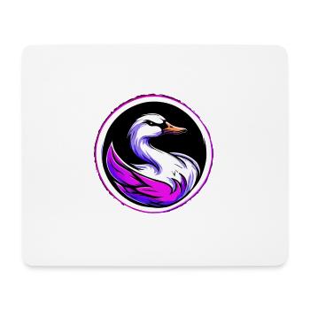 swan - Mousepad (Querformat) - Weiß - Vorne