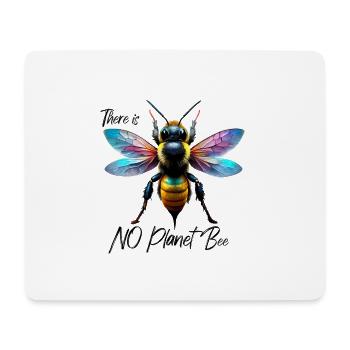 Il n’y a pas de planète abeille - Tapis de souris (format paysage) - blanc - Devant