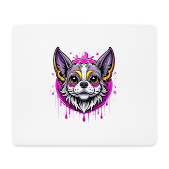 Chihuahua Purple - Mouse Pad (horizontal) - white - Front