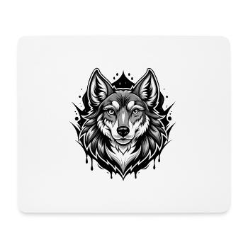 berger australien - Tapis de souris (format paysage) - blanc - Devant