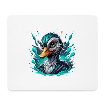 duck - Mousepad (Querformat) - Weiß - Vorne