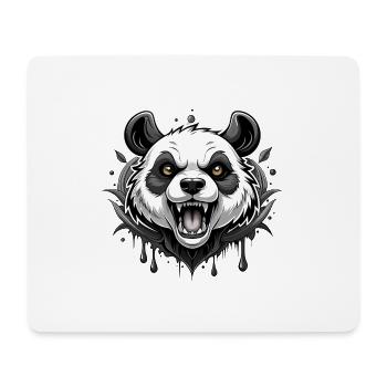 panda - Mouse Pad (horizontal) - white - Front