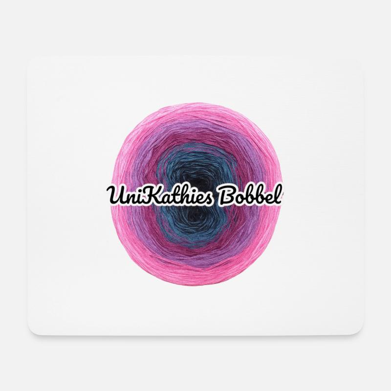 Unikathies Bobbel 1 - Mousepad (Querformat) - Weiß