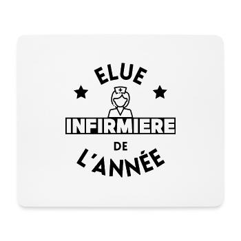 Élue infirmière de l'année - Tapis de souris (format paysage) - blanc - Devant