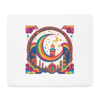 Ramadan Gift Eid Mubarak Islam Allah Muslim - Mouse Pad (horizontal) - white - Front