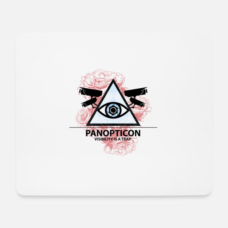 || Die Foucault-Serie || Panoptikum || - Mousepad (Querformat) - Weiß