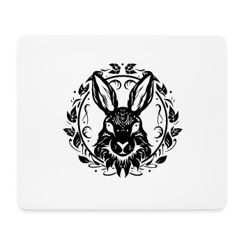 hare - Mouse Pad (horizontal) - white - Front