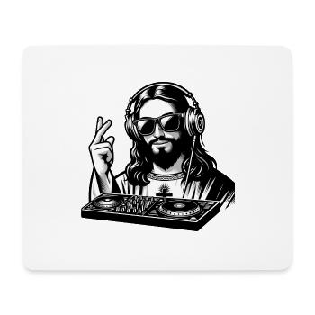 Modern Jesus - Mouse Pad (horizontal) - white - Front