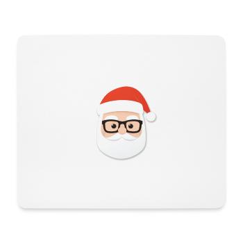 Père Noël - illustration - Tapis de souris (format paysage) - blanc - Devant