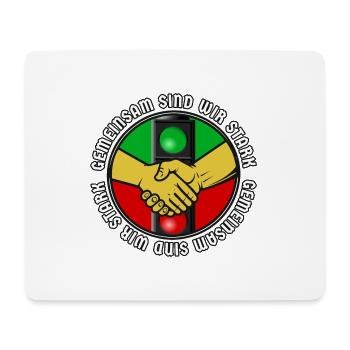 Gemeinsam sind wir Stark - Mousepad (Querformat) - Weiß - Vorne