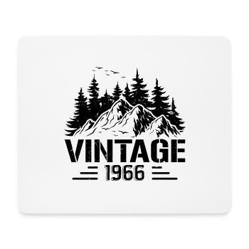 T-Shirt VINTAGE 1966 - Tapis de souris (format paysage) - blanc - Devant