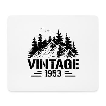 T-Shirt VINTAGE 1953 - Tapis de souris (format paysage) - blanc - Devant