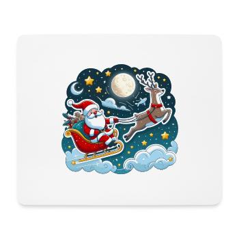 Noël - Tapis de souris (format paysage) - blanc - Devant