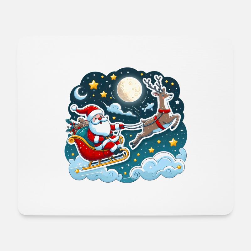 Weihnachten - Mousepad (Querformat) - Weiß