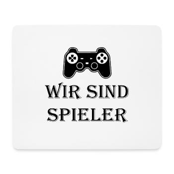 Game Gaming PC - Mousepad (Querformat) - Weiß - Vorne