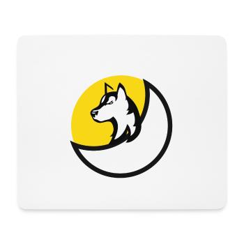 Deutscher Schäferhund - Mousepad (Querformat) - Weiß - Vorne