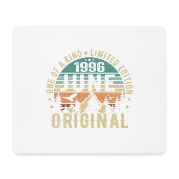 Legendary Since June 1996 Birthday Gift 1996 - Mouse Pad (horizontal) - white - Front