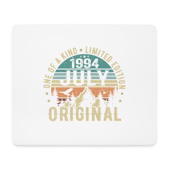 July 1994 Birthday July 1994 Birthday Gift - Mouse Pad (horizontal) - white - Front