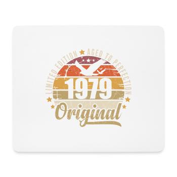 1979 Birthday Gift 1979 Original 1979 - Mouse Pad (horizontal) - white - Front