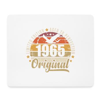 1965 Cadeau d'anniversaire 1965 Original 1965 - Tapis de souris (format paysage) - blanc - Devant