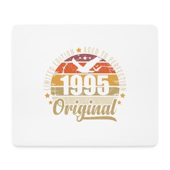 1995 Cadeau d'anniversaire 1995 Original 1995 - Tapis de souris (format paysage) - blanc - Devant