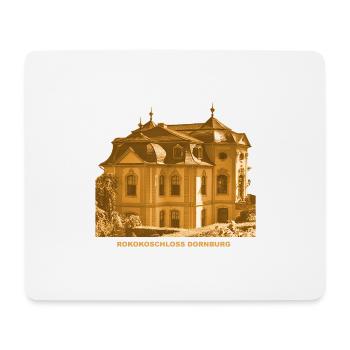 Dornburg Schloss Rennaicance Camburg Thuringe - Tapis de souris (format paysage) - blanc - Devant
