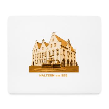 Haltern am See Rathaus - Mousepad (Querformat) - Weiß - Vorne