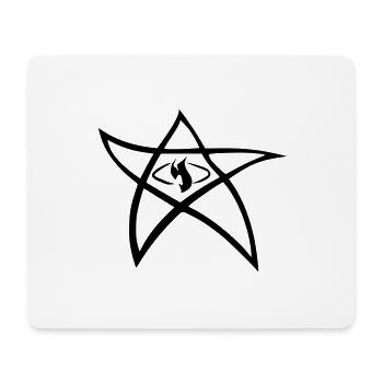 elder sign - Mousepad (Querformat) - Weiß - Vorne