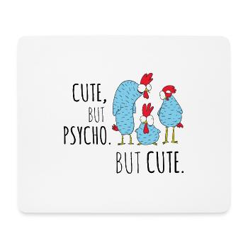 Chicken Chicken Funny Saying - Mouse Pad (horizontal) - white - Front