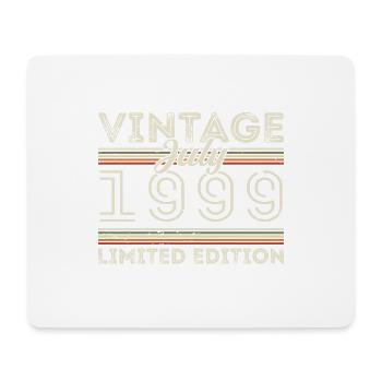 Juli 1999 Juli Geburtstagsgeschenk Juli 1999 - Mousepad (Querformat) - Weiß - Vorne