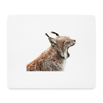 linx luchs cat katze - Mousepad (Querformat) - Weiß - Vorne