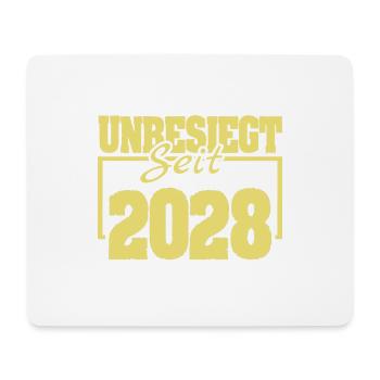 2028 - Mouse Pad (horizontal) - white - Front