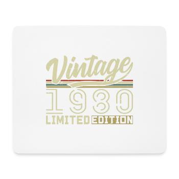 Legende seit 1980 Geboren 1980 Geburtstag 44 Jahre - Mousepad (Querformat) - Weiß - Vorne