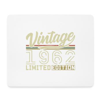 Legende seit 1962 Geboren 1962 Geburtstag 62 Jahre - Mousepad (Querformat) - Weiß - Vorne