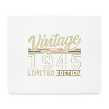 Legende seit 1945 Geboren 1945 Geburtstag 79 Jahre - Mousepad (Querformat) - Weiß - Vorne