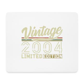 Legende seit 2004 Geboren 2004 Geburtstag 20 Jahre - Mousepad (Querformat) - Weiß - Vorne