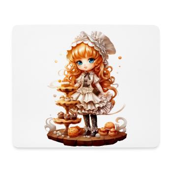 Dollie Bäcker - Mousepad (Querformat) - Weiß - Vorne