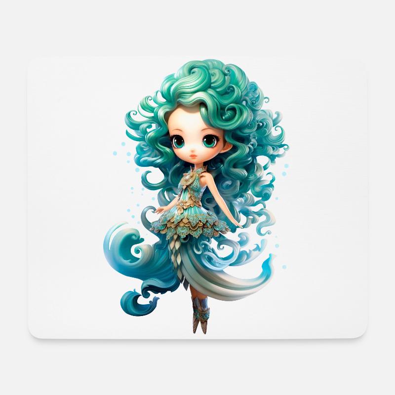 Dollie Water - Mouse Pad (horizontal) - white