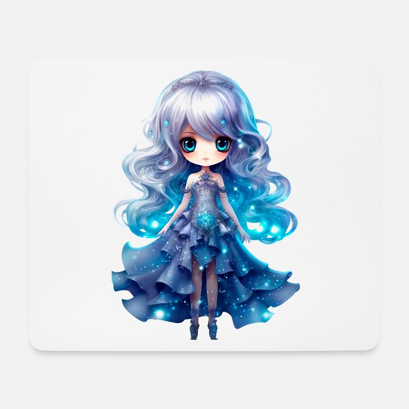 Dollie Star - Mousepad (Querformat) - Weiß